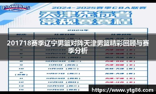 201718赛季辽宁男篮对阵天津男篮精彩回顾与赛季分析